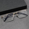 FASHIONABLE BUSINESS SQUARE FRAME ULTRA-LIGHT ANTI-BLUE LIGHT READING GLASSES