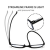 SIMPLE SQUARE ULTRA-LIGHT ANTI-BLUE LIGHT READING GLASSES