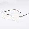 FRAMELESS ULTRA-LIGHT SQUARE ANTI-BLUE LIGHT READING GLASSES