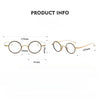 Draven Titanium Vintage Round Eyeglasses Frames