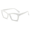 STYLISH SQUARE FRAME CANDY COLOR ANTI-BLUE LIGHT READING GLASSES