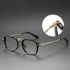 Rowen Titanium Vintage Square Glasses Frame