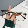 FASHIONABLE RETRO SQUARE FRAME ANTI-BLUE LIGHT READING GLASSES