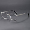 Casimir Retro Titanium Square Glasses Frame