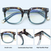 SIMPLE SQUARE ANTI-BLUE LIGHT READING GLASSES