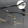 Browline Retro Titanium Ultra-Light Glasses Frame DTX137