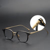 Yaber Titanium Vintage Square Eyeglasses Frame