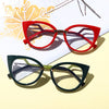 Trends Cat Eye Optical Glasses Frames Women Men Luxury Computer Glasses Spectacles Clear Lens Eyewear Red Green Eyeglasses UV400