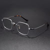 Brody Retro Titanium Square Glasses Frame