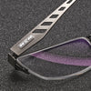 COLOR-CHANGING BUSINESS ALUMINUM ALLOY MYOPIA GLASSES