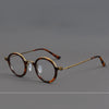 Titanium Vintage Round Eyeglasses Frames  RLT-5899