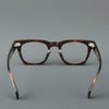 Tunde Retro Acetate Rectangle Glasses Frame