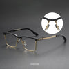 Browline Retro Titanium Ultra-Light Glasses Frame DTX137