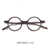 Jory Retro Round Acetate Glasses Frame