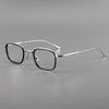 Coker Retro Titanium Square Glasses Frame