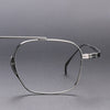 Chan Retro Titanium Square Glasses Frame