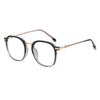 LADIES FASHIONABLE GRADIENT LARGE FRAME ANTI-BLUE LIGHT READING GLASSES