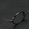 Helios Titanium Vintage Round Eyeglasses Frames