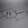 Garrity Titanium Round Glasses Frame