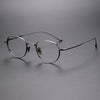 Garrity Titanium Round Glasses Frame