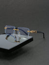 Metal Rectangle Glasses YT5536