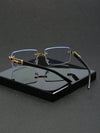 Metal Rectangle Glasses YT5536