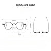 Eirik Titanium Geometric Glasses Frame