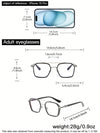 Geometric Plastic Glasses Frames JJXD-A5