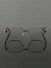 Metal Square Glasses Frames CM3490