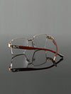 Metal Square Glasses Frames CM3490