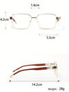 Metal Square Glasses Frames CM3490