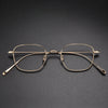 Carmel Retro Titanium Square Glasses Frame