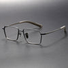 Retro Titanium Square Glasses Frame 07519