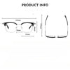 Retro Titanium Square Glasses Frame ST SS107