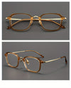 Retro Titanium Square Glasses Frame BT55001