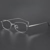 Crowley Retro Titanium Square Glasses Frame