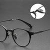 Xander Retro Oval Titanium Ultra-Light Glasses Frame