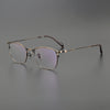 Retro Titanium Square Glasses Frame BY Y0045