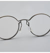 Vesper Titanium Round Glasses Frame