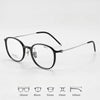 Titanium Vintage Round Eyeglasses Frames L9113