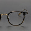 Calyx Titanium Vintage Square Eyeglasses Frames