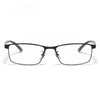 MEN'S FASHIONABLE HALF-FRAME ANTI-BLUE LIGHT READING GLASSES