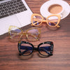 Fashion Cat Eye Glasses Women Men Computer Eyeglasses Optical Eye Glasses Blue Light Glasses Leopard Retro Spectacles Frame