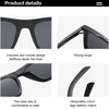 2023 Classic Men's Square Sunglasses Fashion Rivet Retro Beckham Style Driver Eyewear JN1210