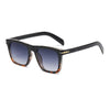 2023 Classic Men's Square Sunglasses Fashion Rivet Retro Beckham Style Driver Eyewear JN1210