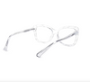 Rectangle Crystal Eyeglasses