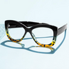 Butterfly Blue Tortoise Eyeglasses