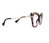 Cat Eye Floral Eyeglasses