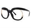 Square Black Eyeglasses