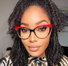 Cat Eye Red Tortoise Eyeglasses